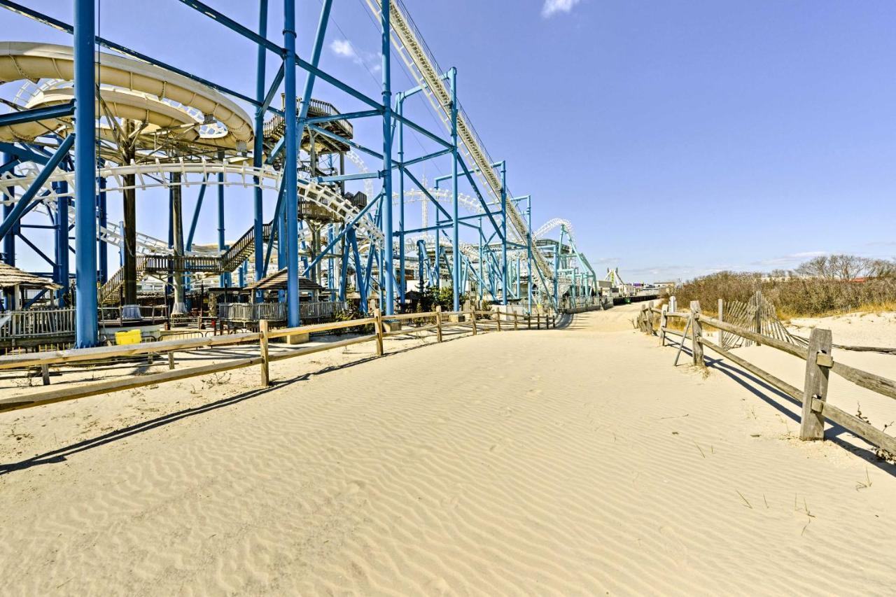 North Wildwood Condo With Pool, Walk To Boardwalk! ภายนอก รูปภาพ