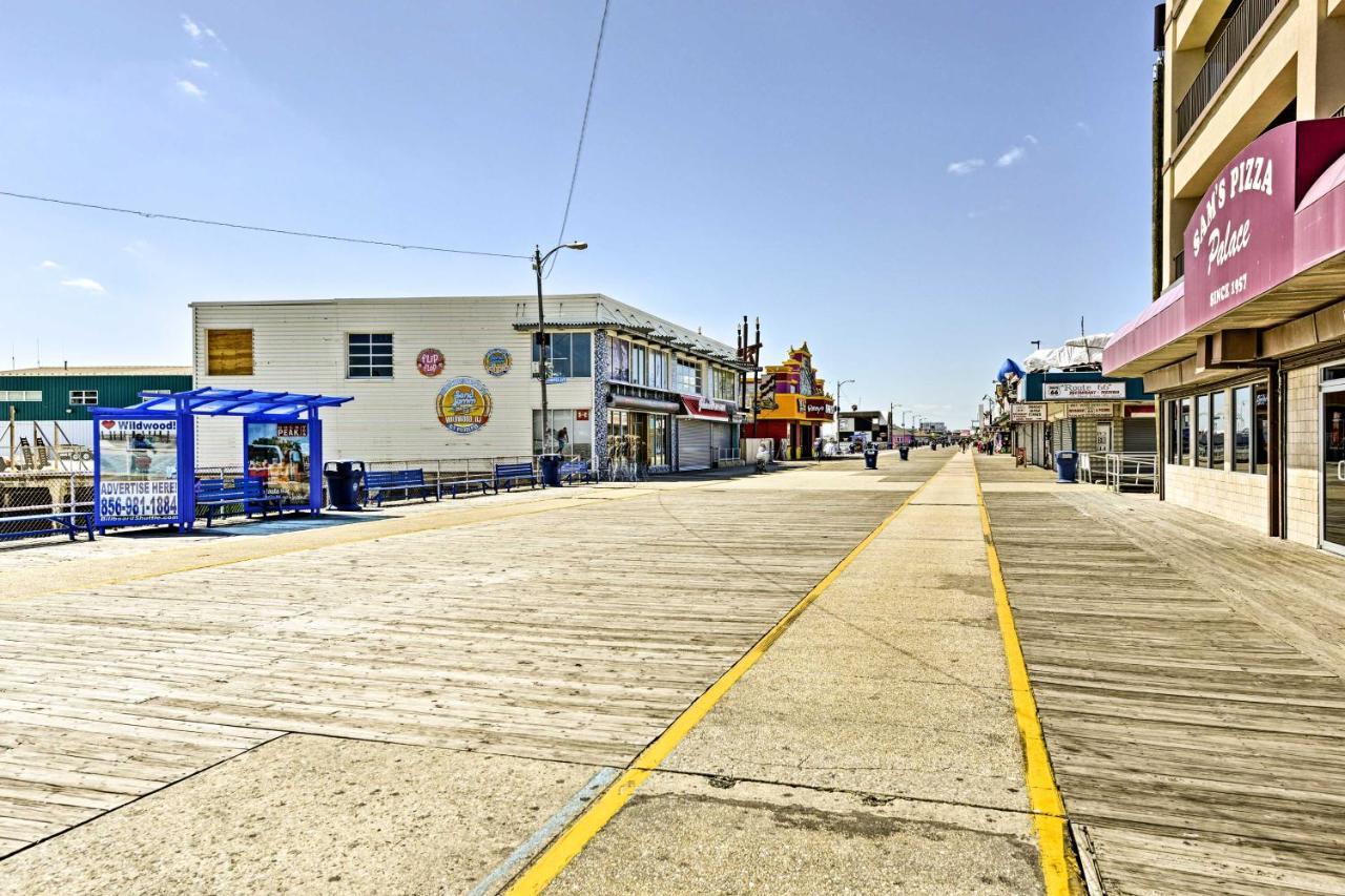 North Wildwood Condo With Pool, Walk To Boardwalk! ภายนอก รูปภาพ