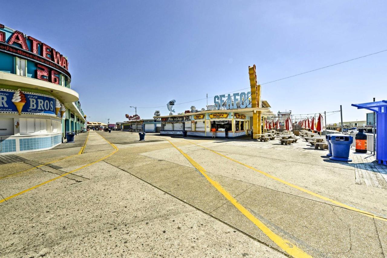 North Wildwood Condo With Pool, Walk To Boardwalk! ภายนอก รูปภาพ